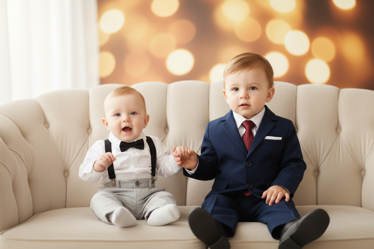Kids & Baby Formalwear: Adorably Dapper from Day One