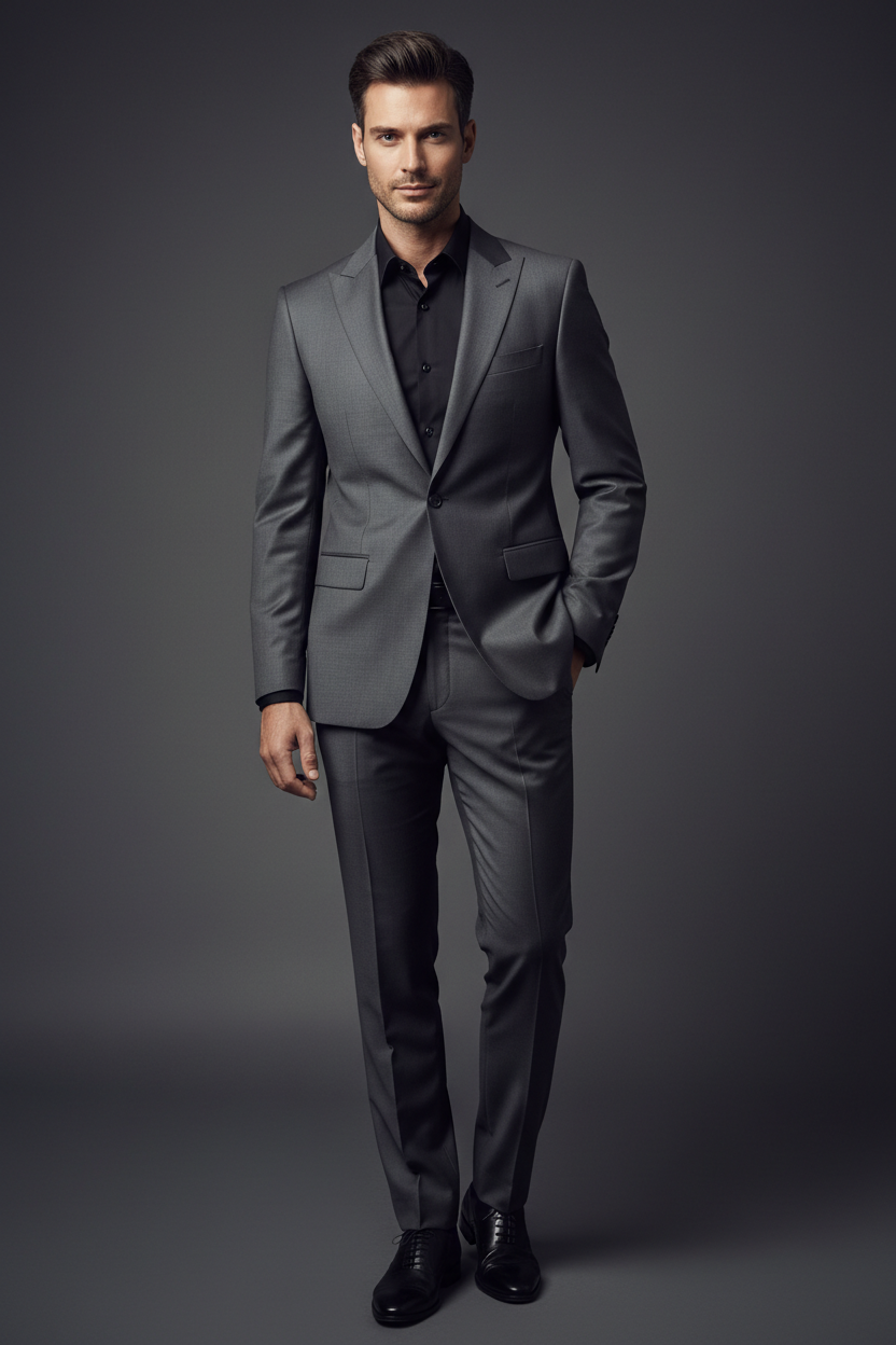 Perfectly tailored slim-fit suit