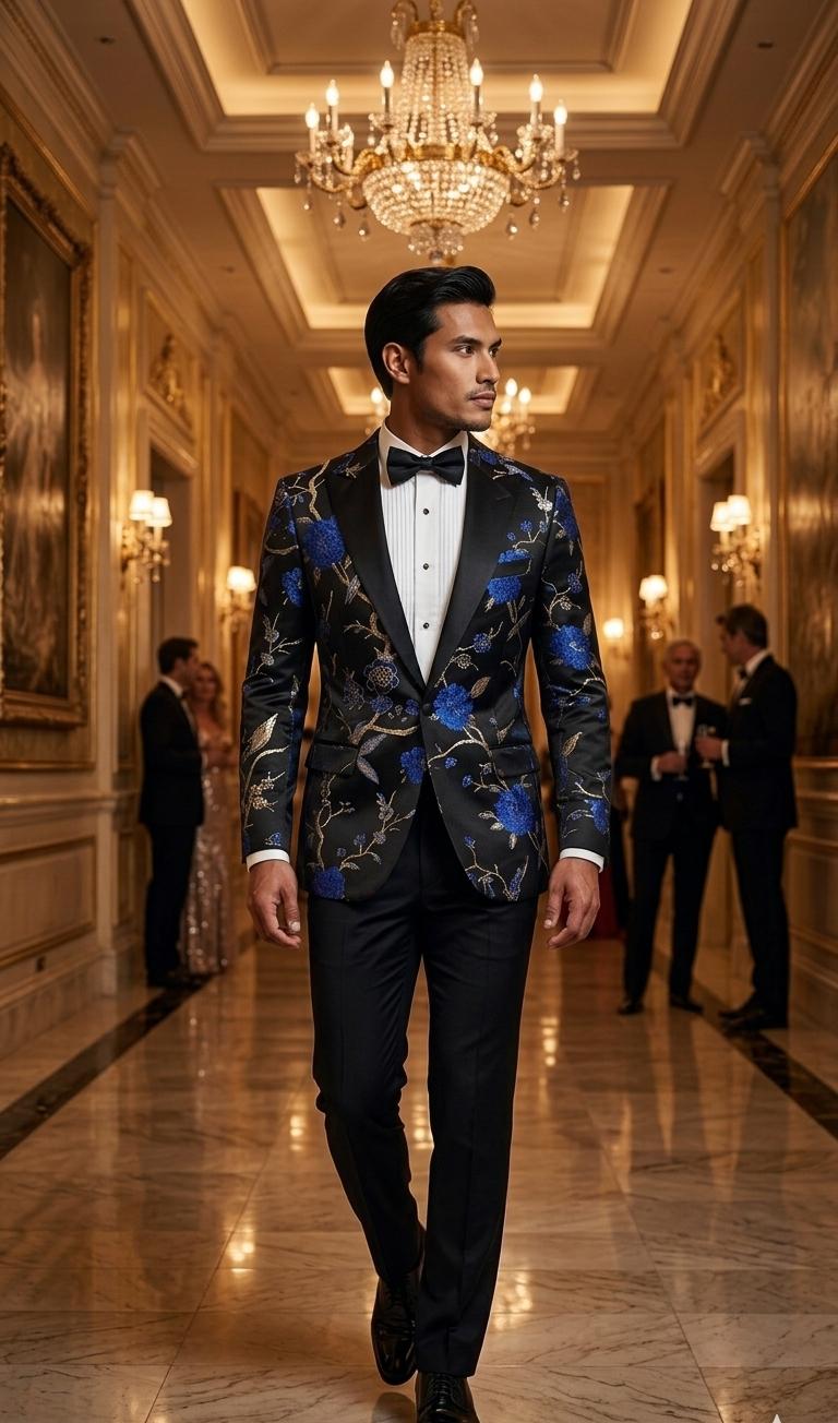 Floral Tuxedo