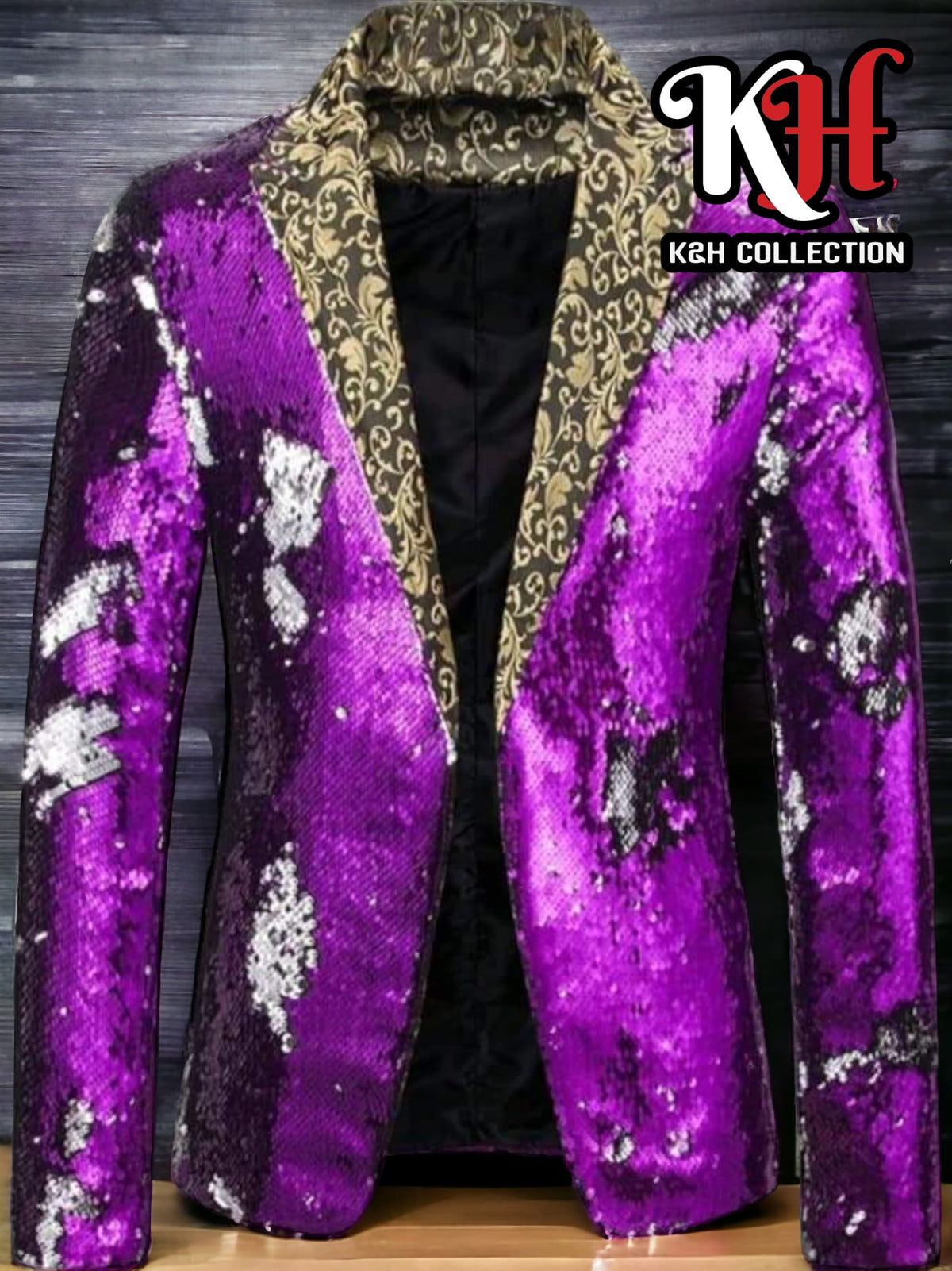Sequin Blazer Blinking
