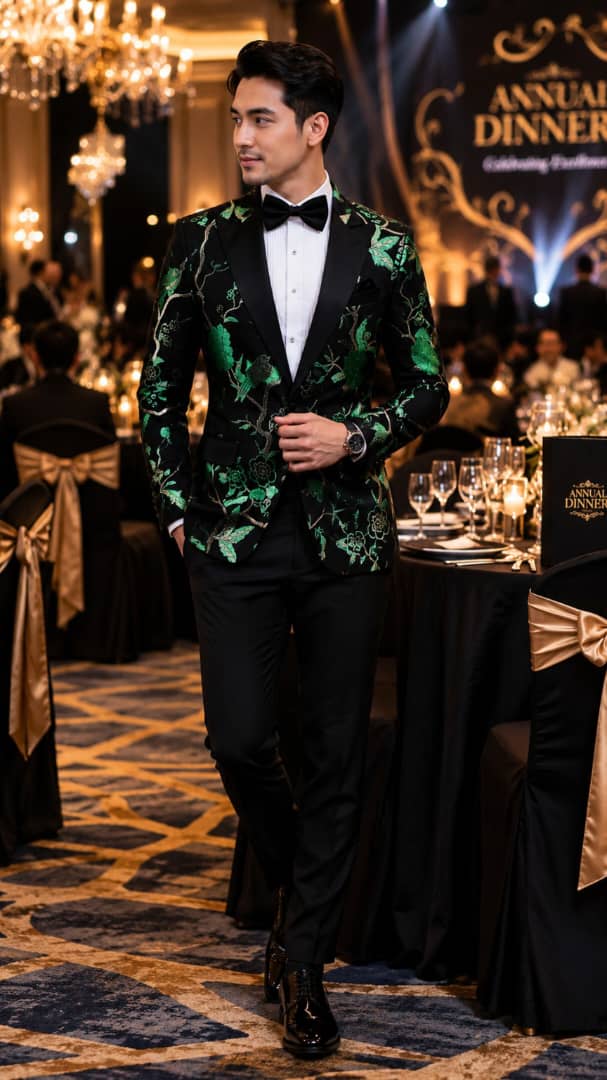 Floral Tuxedo