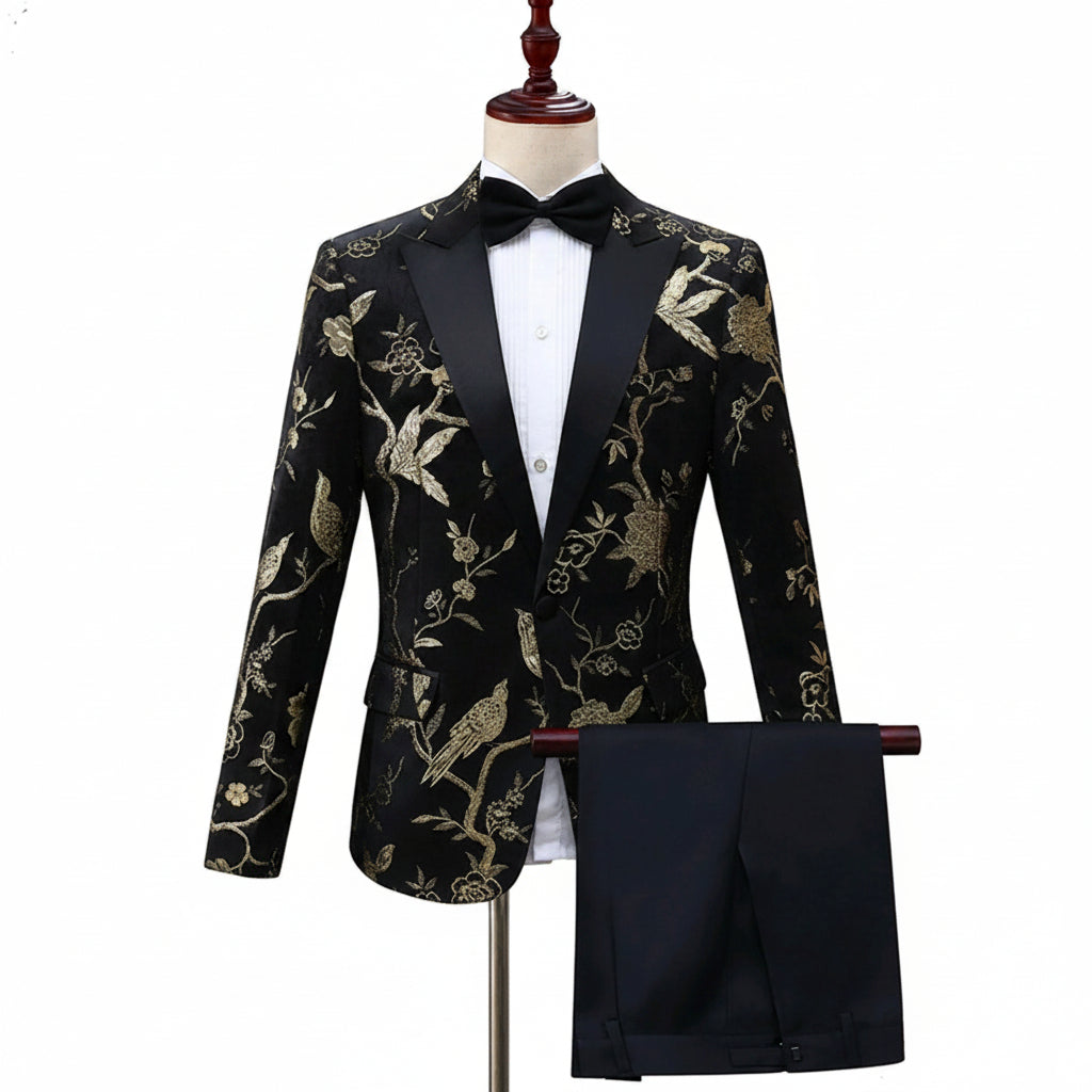 Floral Tuxedo