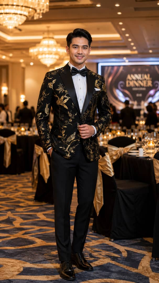 Floral Tuxedo